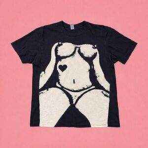 Azealia Banks “F*ck Him All Night” Graphic T Shirt Gildan Softstyle L